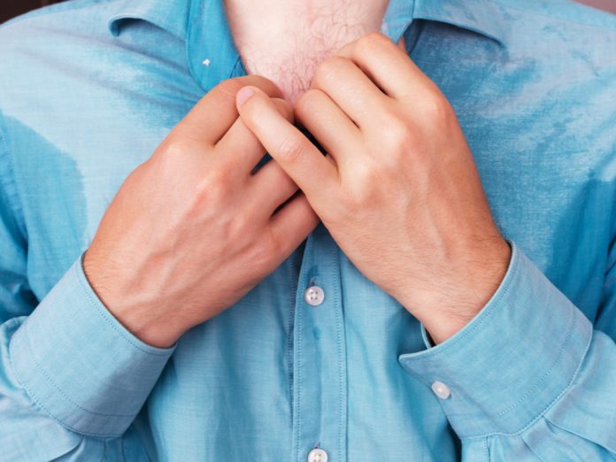 signs of excessive sweating